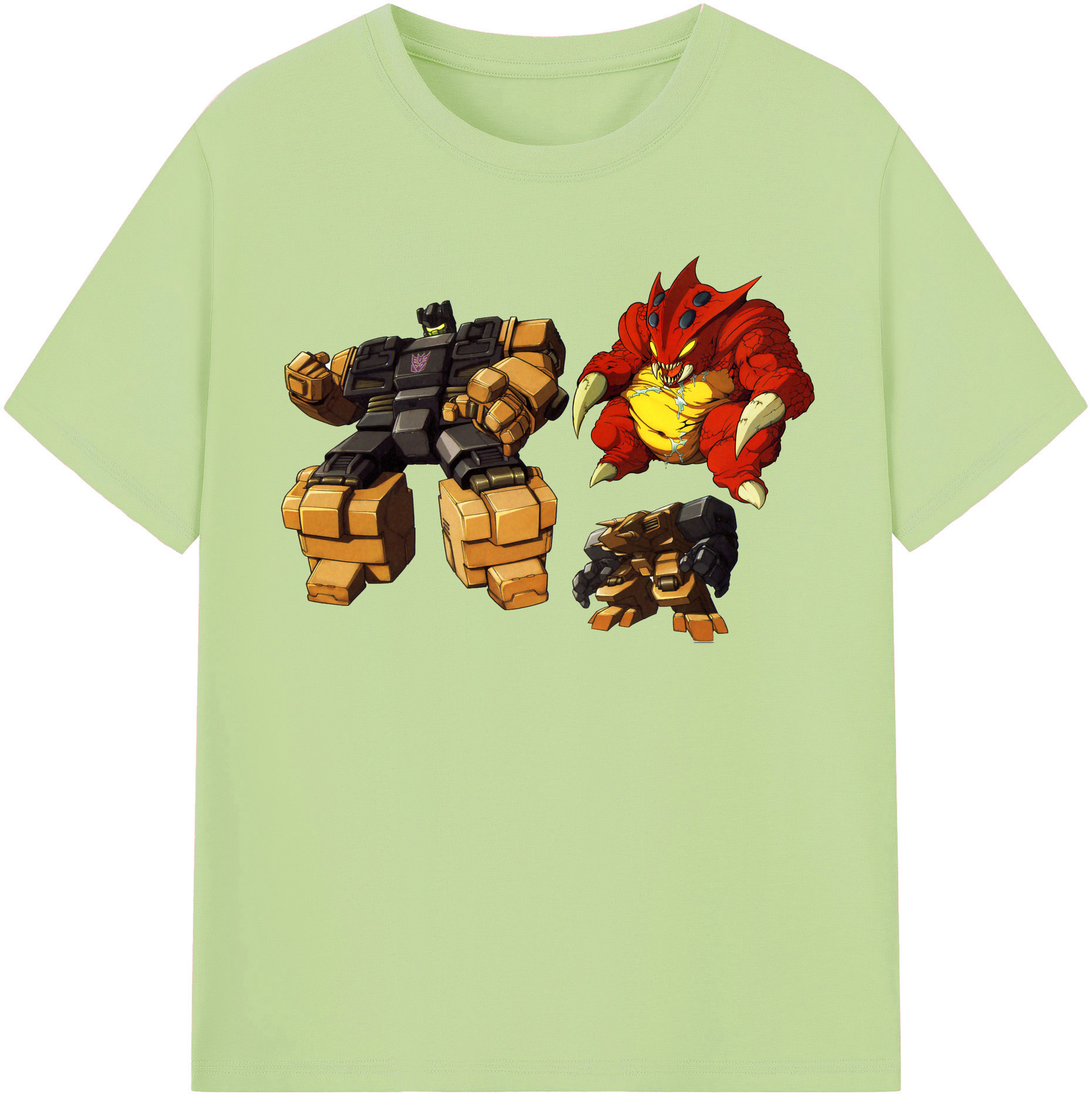 （画像用）  綿100％半袖Tシャツ（フロントプリント）